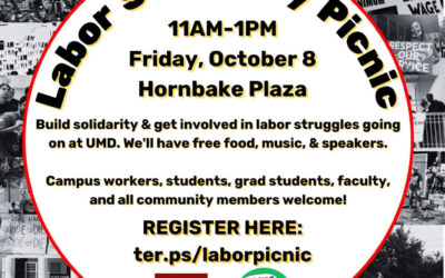 Event Announcement: Labor Solidarity Picnic!