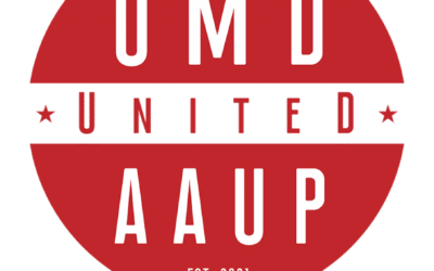 Welcome Fall 2021 from UMD AAUP (+elections)!